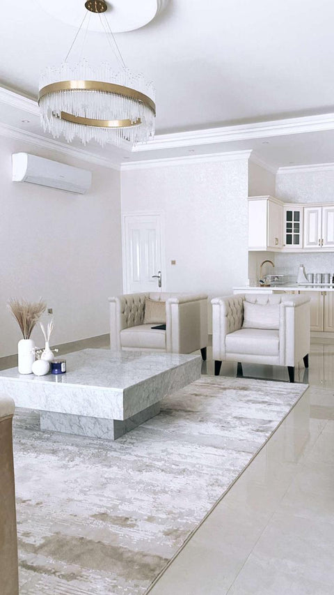 Light arabescato Coffee Table