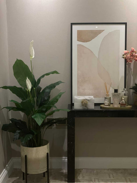 Black Marquina Console