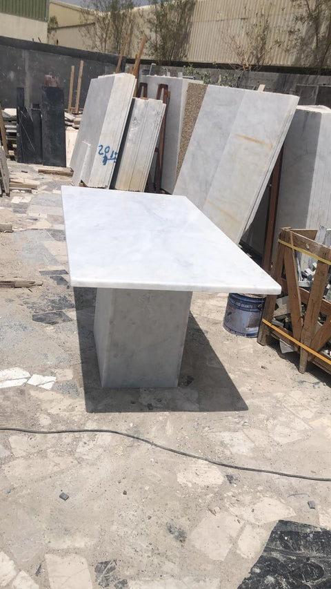 Seater Mougla White Dining Table