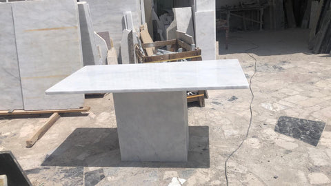 Seater Mougla White Dining Table