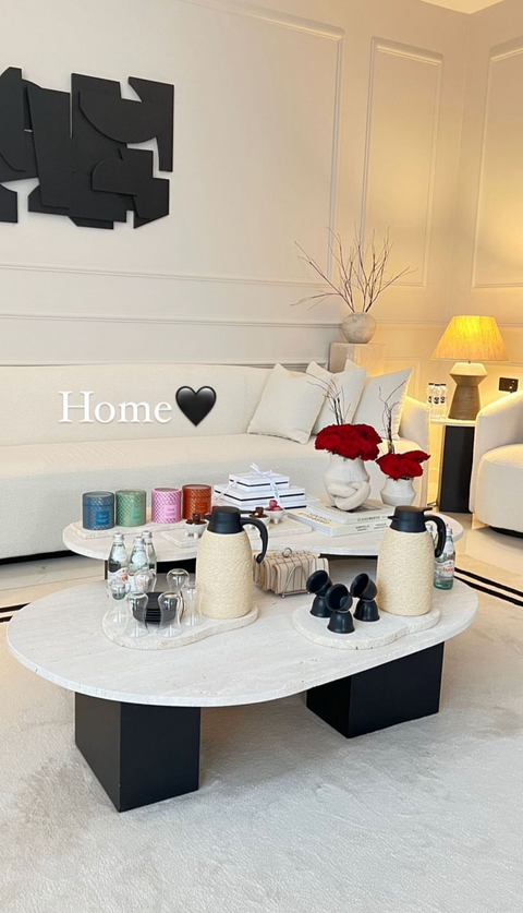 Mnaya travertine Coffee Tables