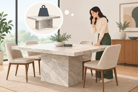 Are Stone Tables Heavy? What to Expect at Home