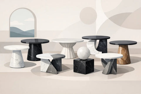 8 Best Marble Table Bases for Luxury Interiors