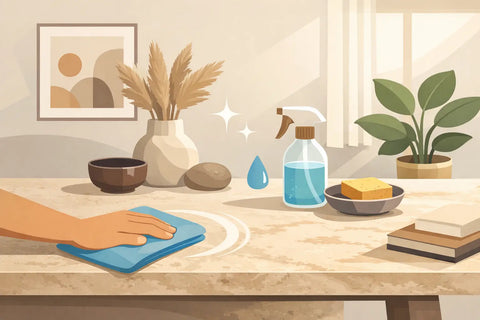 How to Care for Travertine Table Surfaces