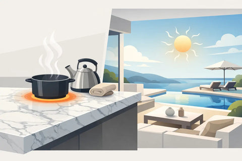 Does Marble Resist Heat? What Luxury Homes Need
