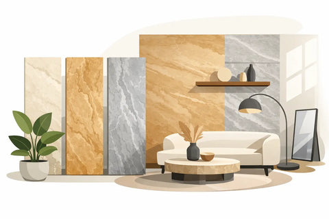 How Travertine Color Variation Shapes a Room