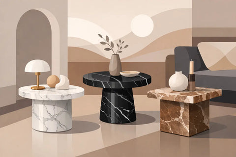 Marble Side Tables That Define Refined Rooms