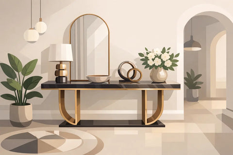 Luxury Consoles That Define a Refined Entrance