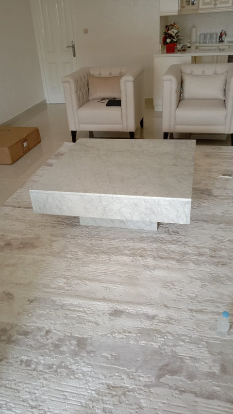 Light arabescato Coffee Table