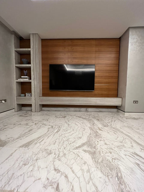 Light Travertine tv Unit 3*4