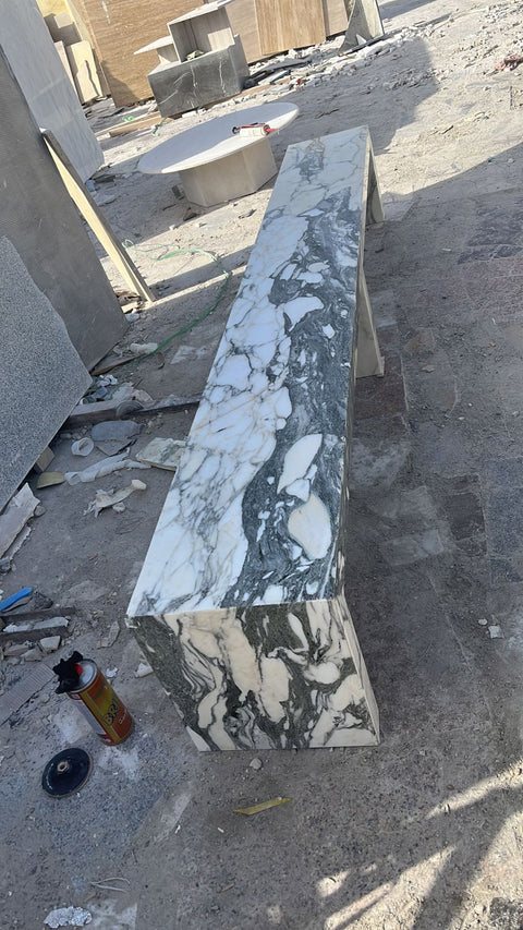 Arabescato Console