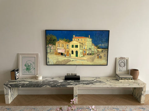 Arabescato Console