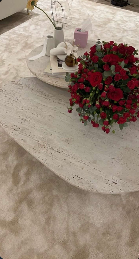 Full Travertine Coffee tables