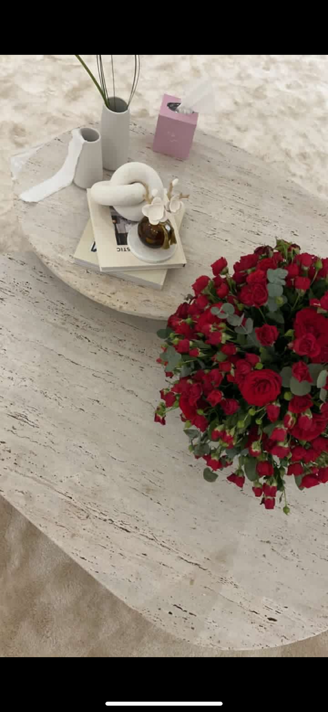 Full Travertine Coffee tables